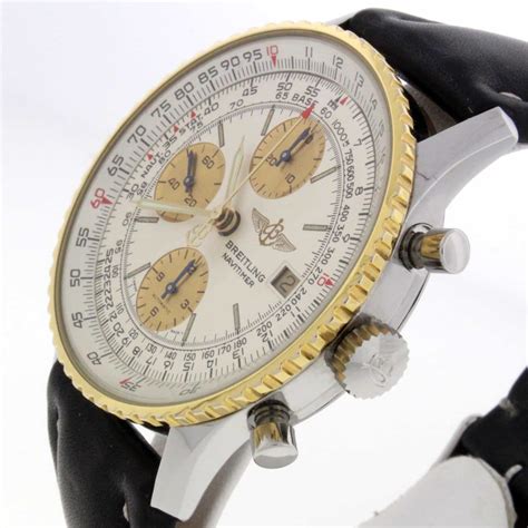 breitling gold watch 1950|breitling navitimer gold bezel.